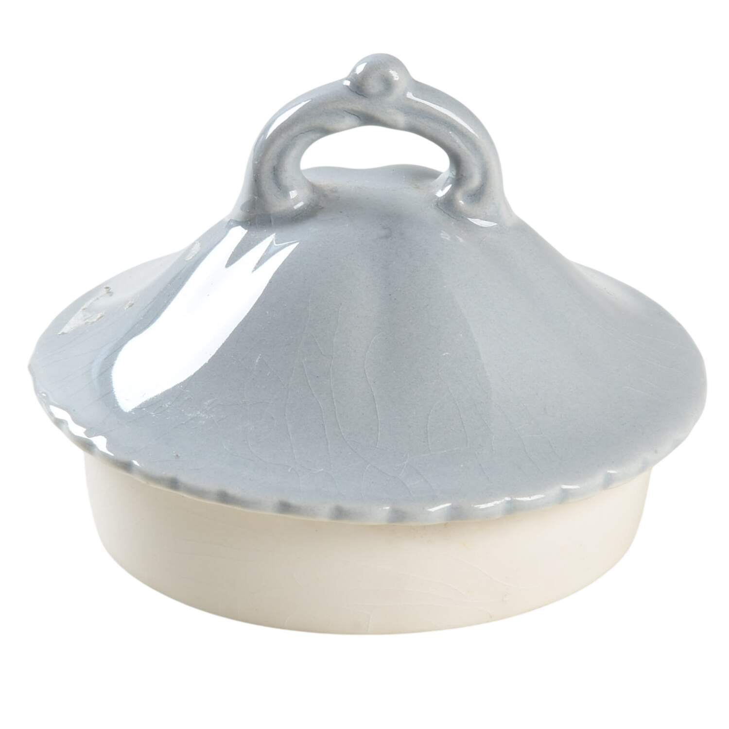 Chesterton Light Gray Lid for Teapot by Harker-1