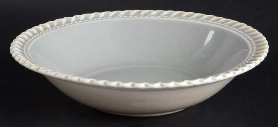 Chesterton Light Gray Rim Cereal Bowl by Harker-1