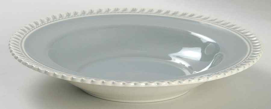 Chesterton Light Gray Rim Soup Bowl by Harker-1