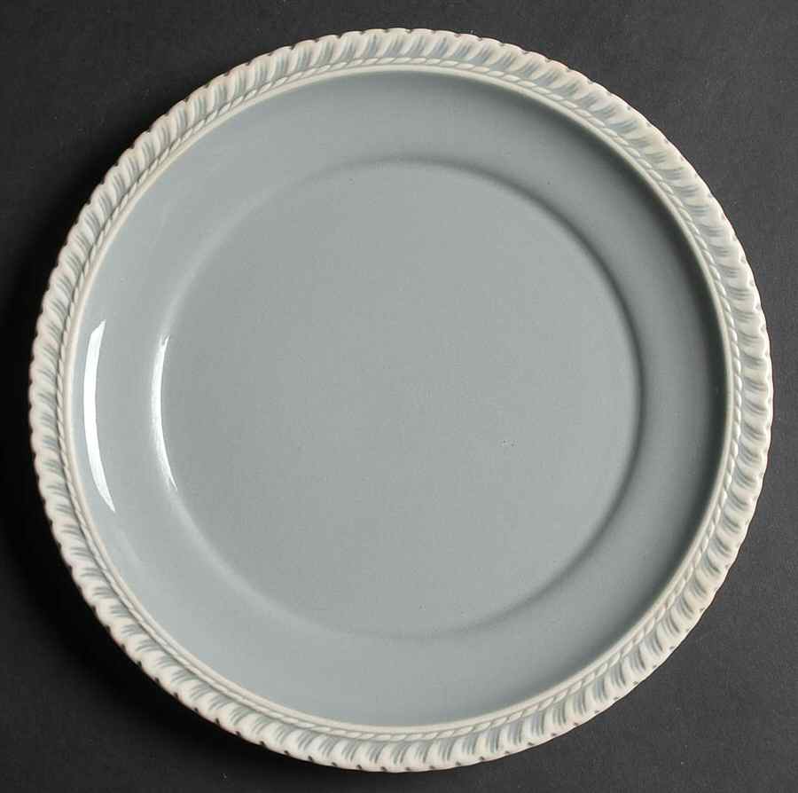 Chesterton Light Gray Luncheon Plate by Harker-1