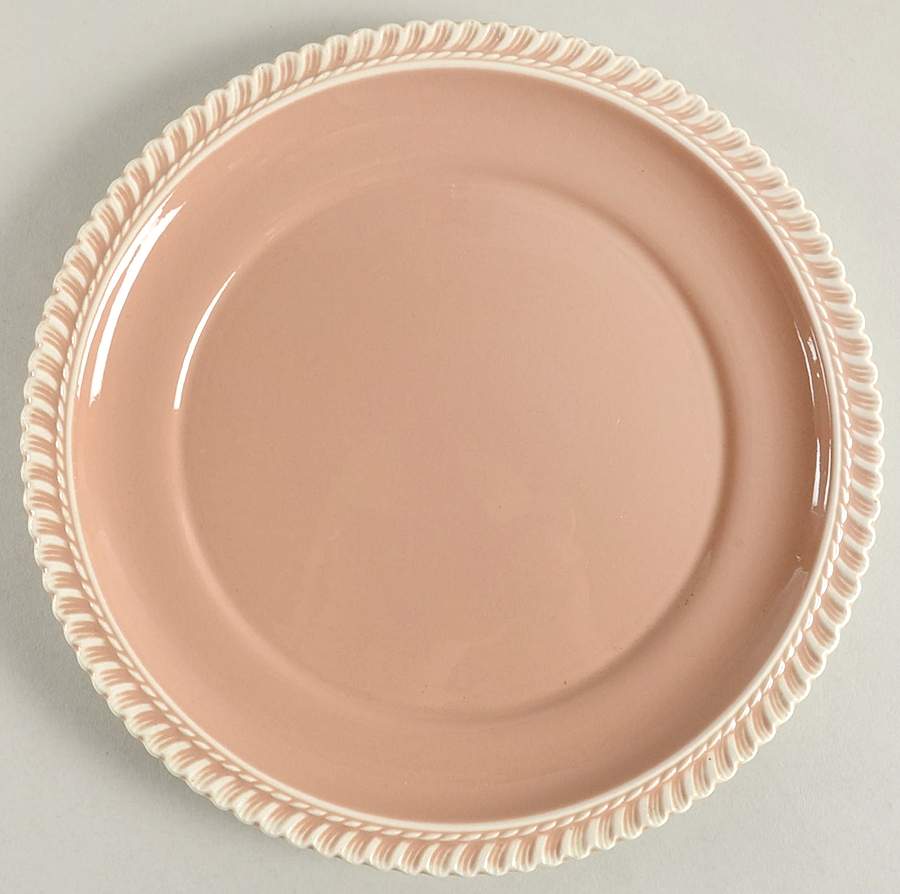 Chesterton Pink Cocoa Luncheon Plate by Harker-1