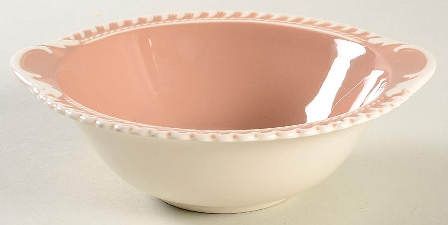 Chesterton Pink Cocoa Lugged Cereal Bowl by Harker-1
