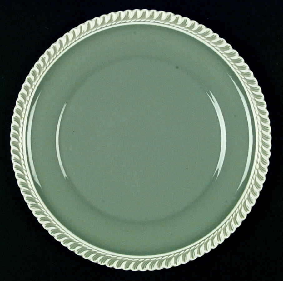 Chesterton Celadon Dinner Plate by Harker-1