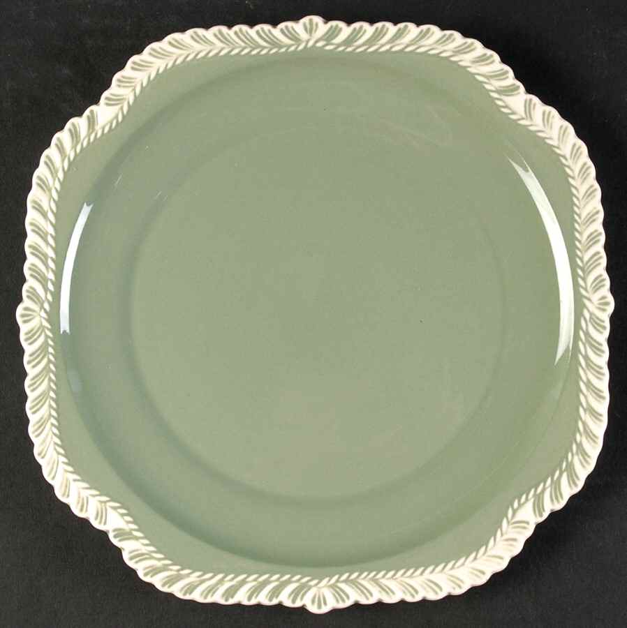 Chesterton Celadon Square Salad Plate by Harker-1