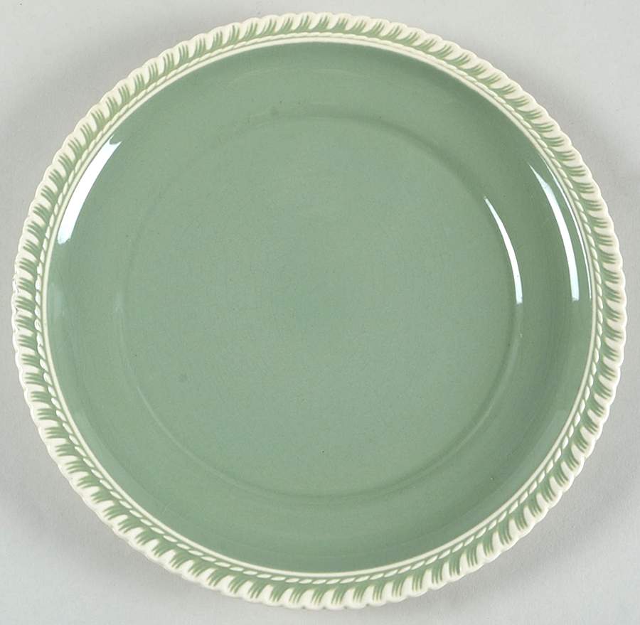 Chesterton Celadon Luncheon Plate by Harker-1