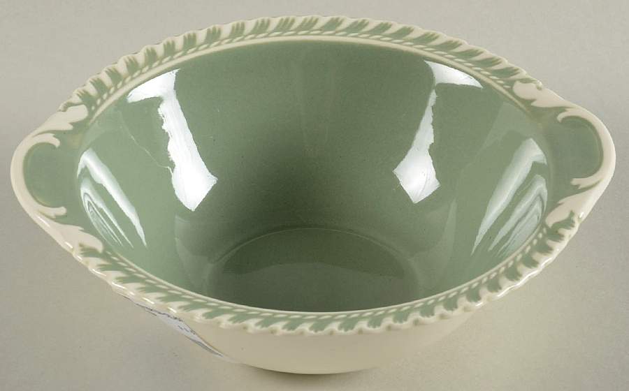 Chesterton Celadon Lugged Cereal Bowl by Harker-1