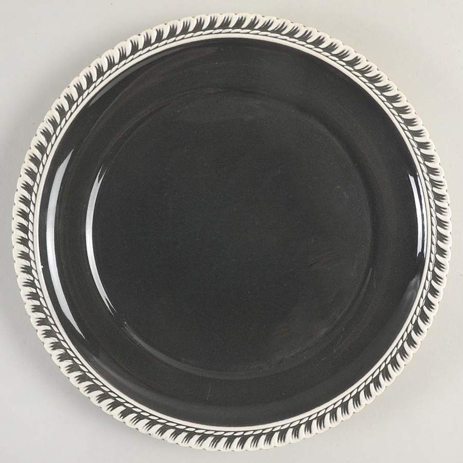 Chesterton Charcoal Luncheon Plate by Harker-1