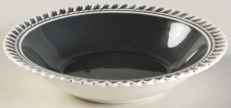 Chesterton Charcoal Fruit/Dessert (Sauce) Bowl by Harker-1
