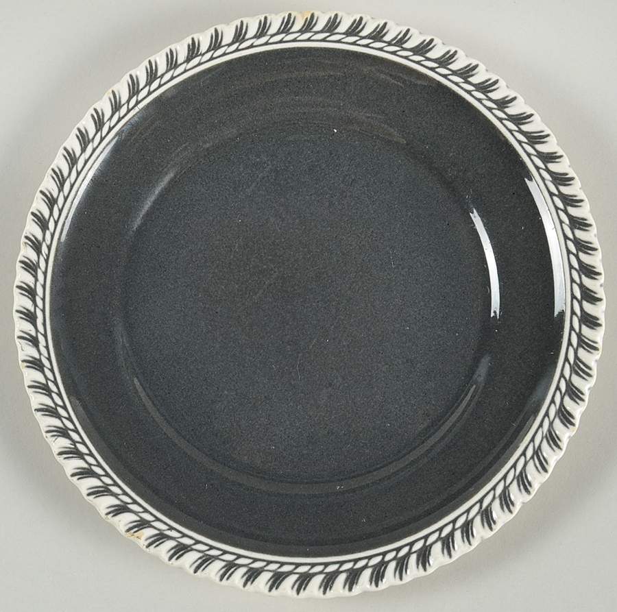 Chesterton Charcoal Bread & Butter Plate by Harker-1