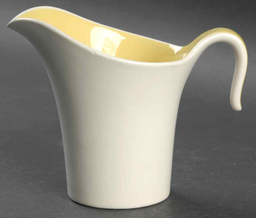 Cock O'Morn (Yellow) Creamer by Harker-1