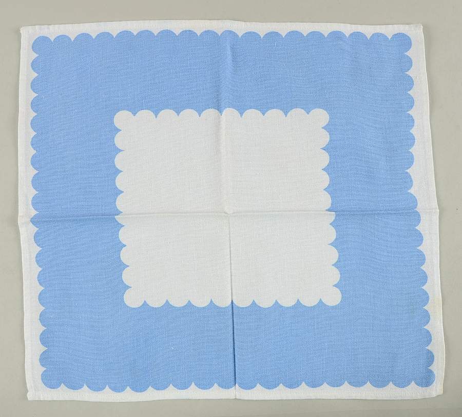 Dainty Flower Blue (Virginia) Cloth Napkin by Harker-1