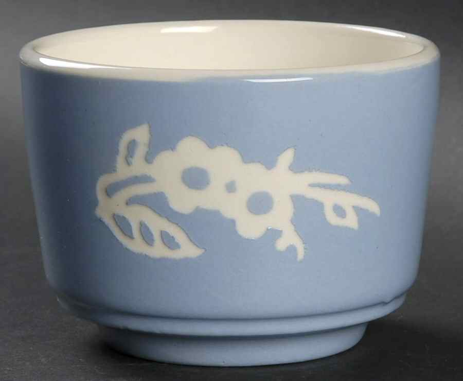 Dainty Flower Blue (Virginia) 4" Utility Bowl by Harker-1