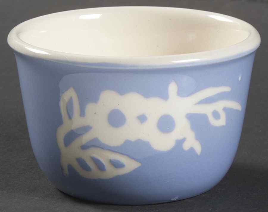 Dainty Flower Blue (Zephyr) Ramekin by Harker-1