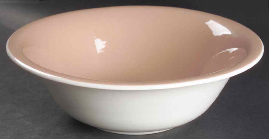 Dogwood Tan 8" Round Vegetable Bowl by Harker-1