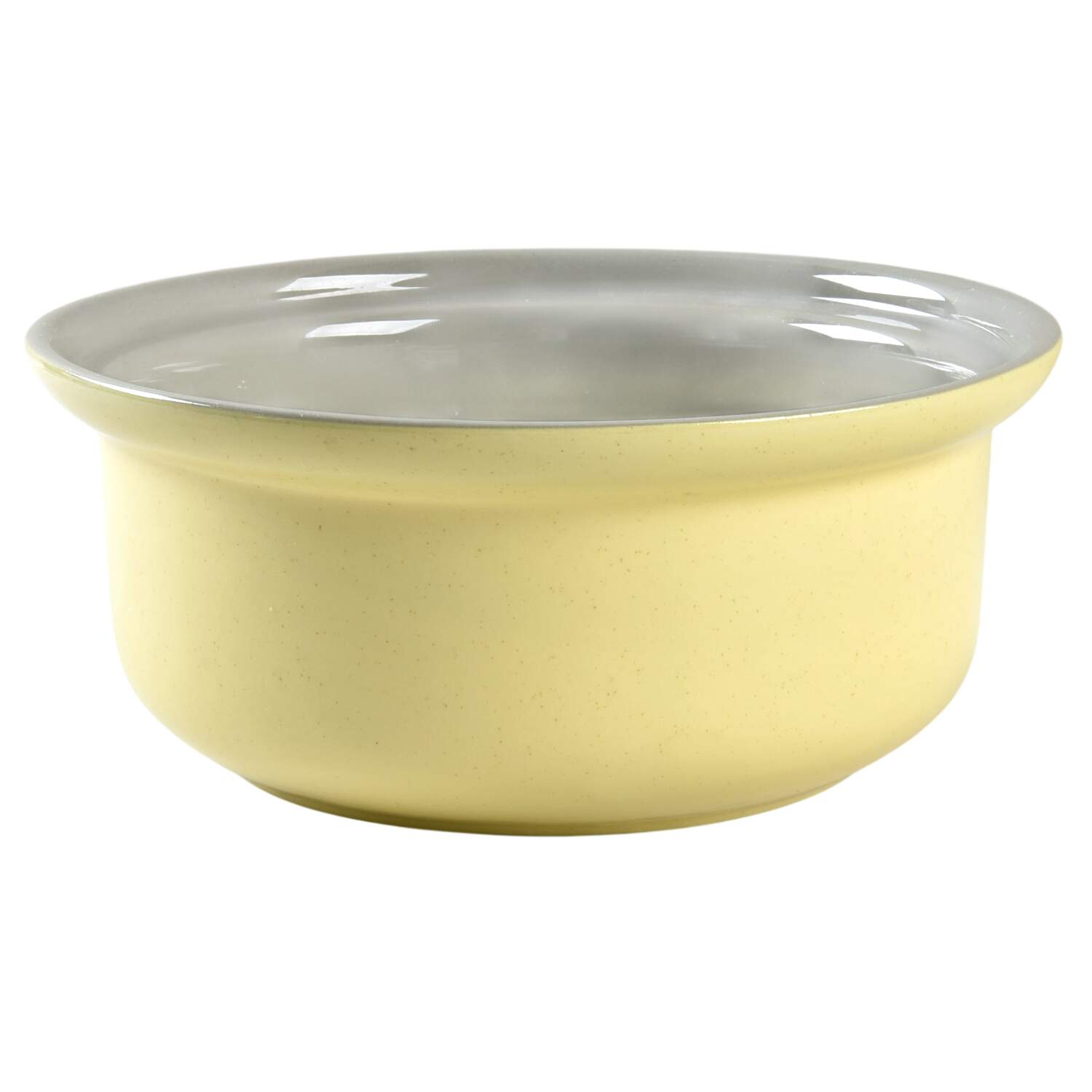 Golden Dawn 1.5 Quart Round Casserole No Lid by Harker-1