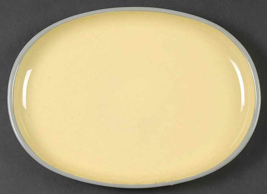 Golden Dawn 11" Oval Serving Platter by Harker-1