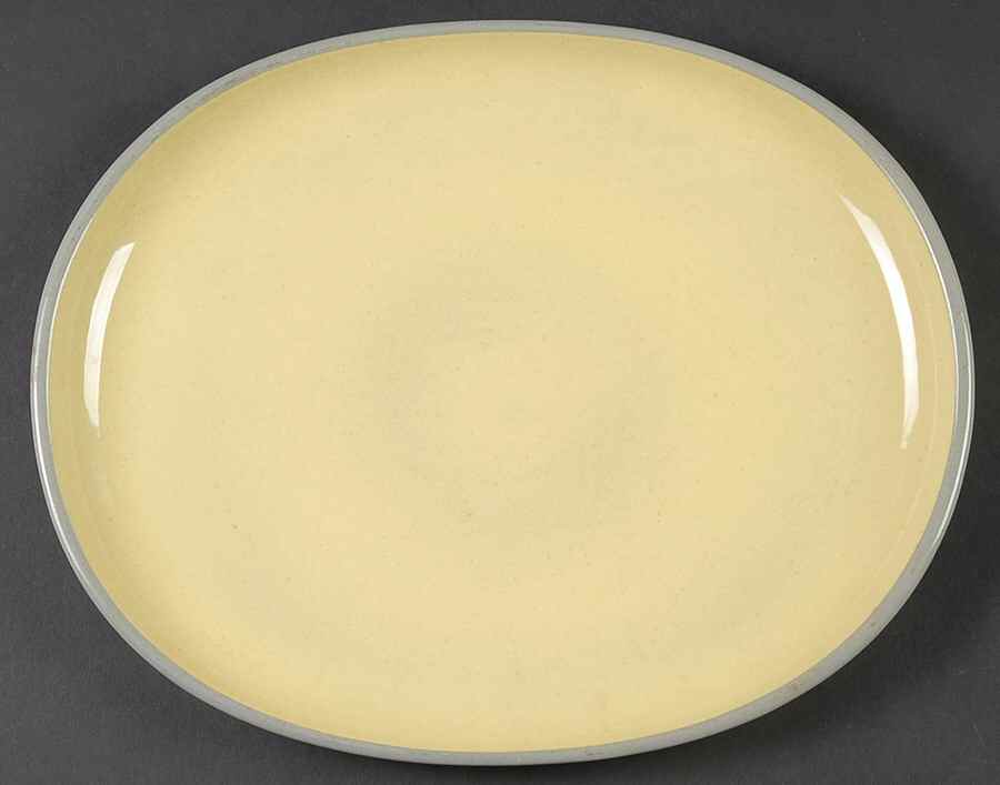 Golden Dawn 13" Oval Serving Platter by Harker-1