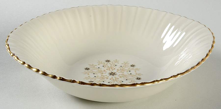 Forget Me Not Lugged Soup Bowl by Harker-1