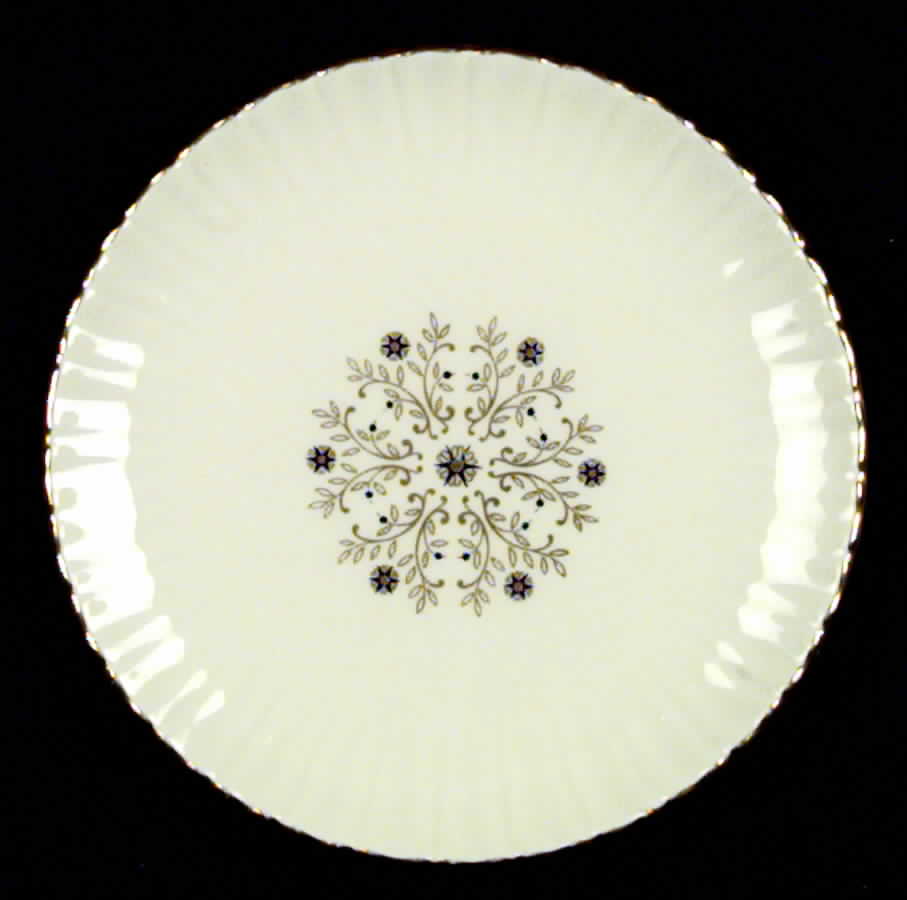 Forget Me Not Bread & Butter Plate by Harker-1