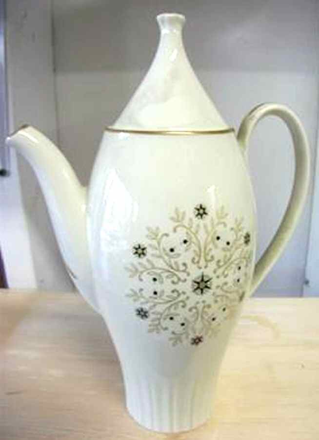 Forget Me Not Coffee Pot & Lid by Harker-1