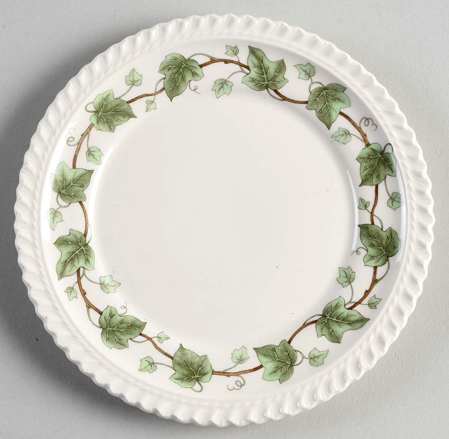 Ivy Bread & Butter Plate by Harker-1