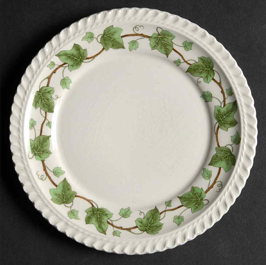 Ivy Bread & Butter Plate by Harker-1
