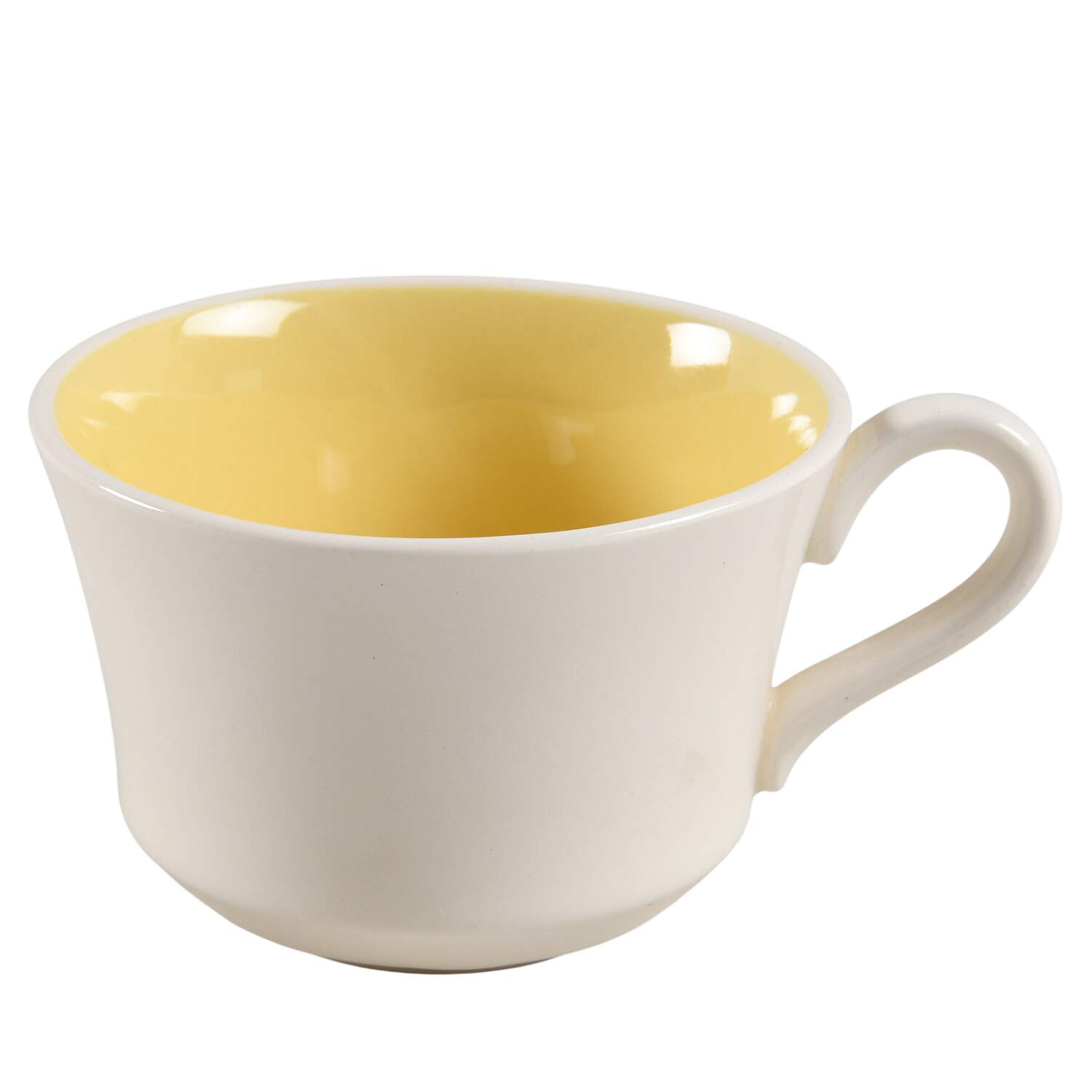 Laurelton Yellow Flat Cup by Harker-1