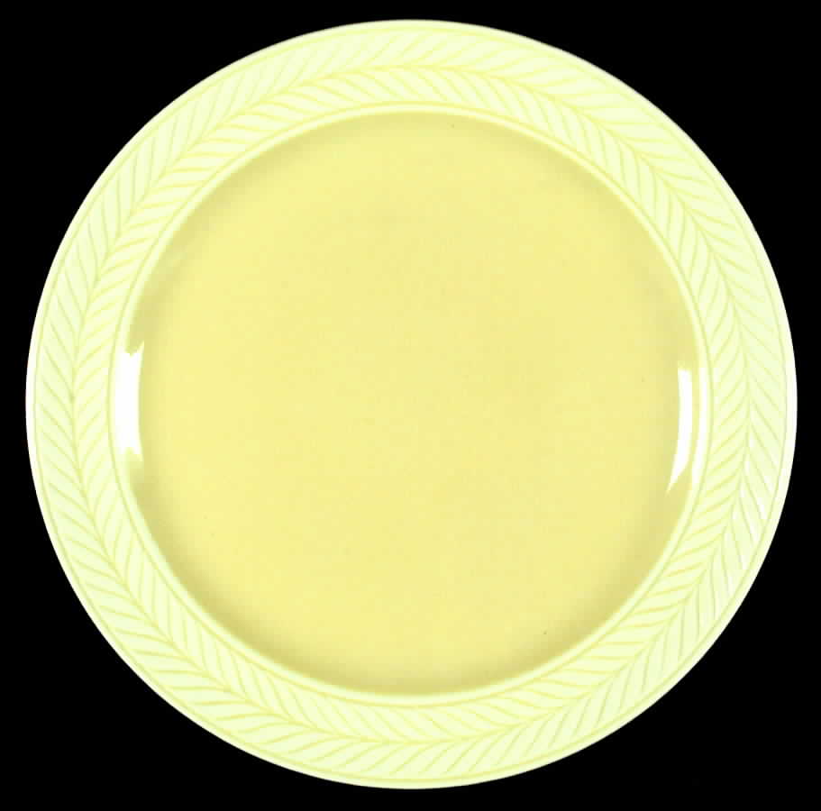 Laurelton Yellow Dinner Plate by Harker-1