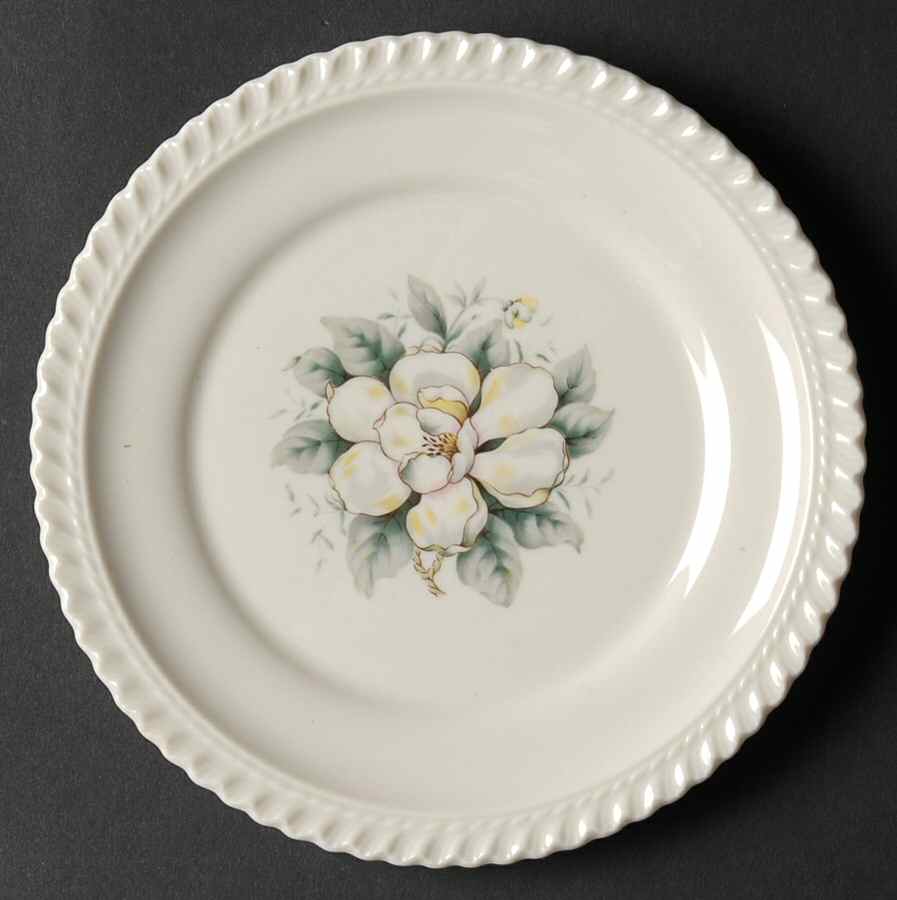 Magnolia Bread & Butter Plate by Harker-1
