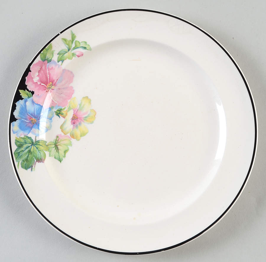 Mallow Salad Plate by Harker-1
