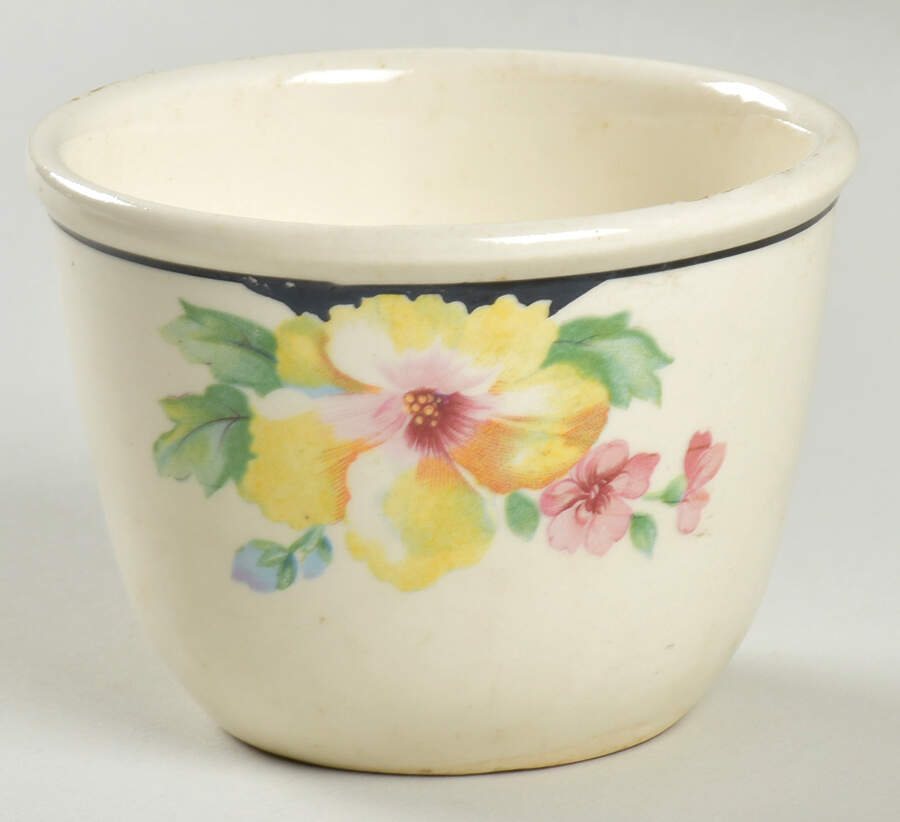 Mallow Custard Cup by Harker-1