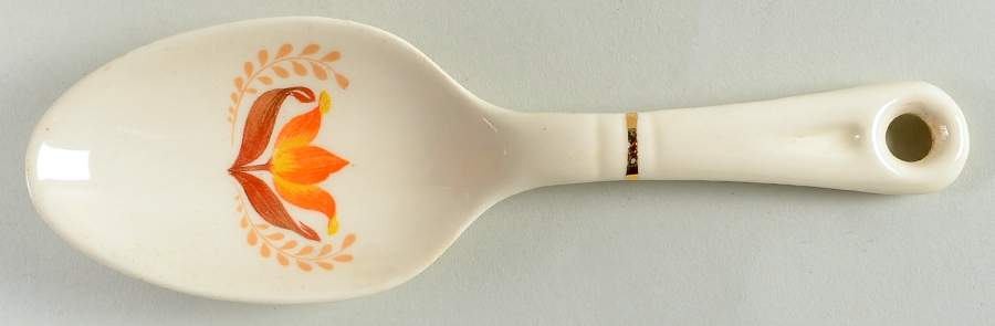 Modern Tulip Solid Casserole Spoon by Harker-1