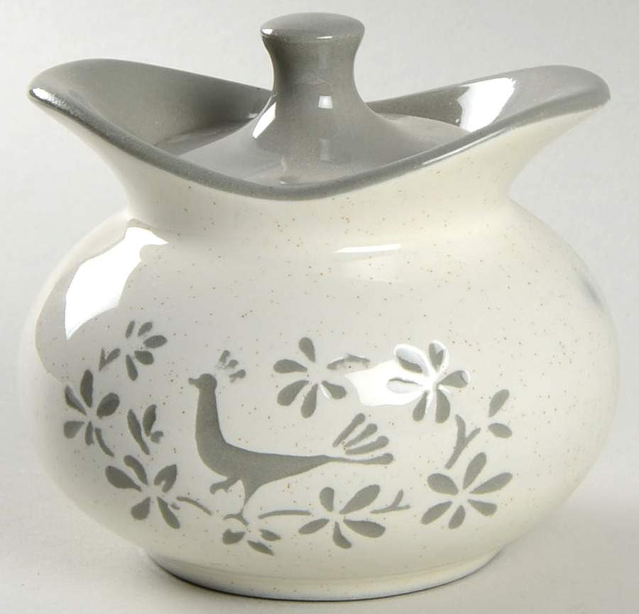 Peacock Alley Sugar Bowl & Lid by Harker-1