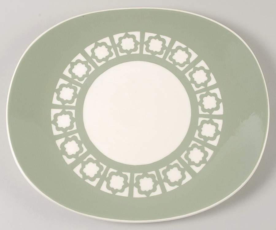 Persian Key 13" Oval Serving Platter by Harker-1