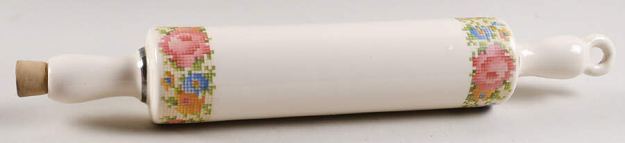 Petit Point Rolling Pin by Harker-1