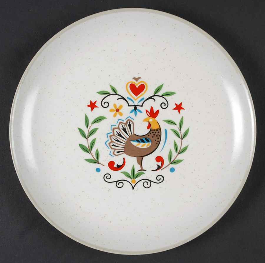 Early Morn Salad Plate by Harker-1