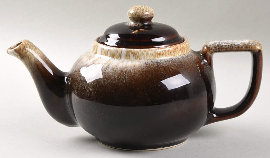 Rawhide Teapot & Lid by Harker-1