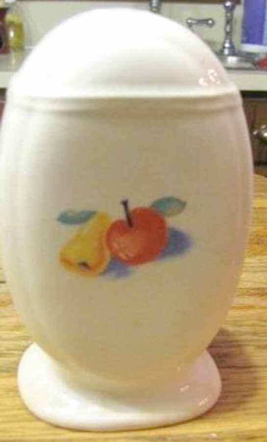 Red Apple II Hotoven Salt Shaker by Harker-1