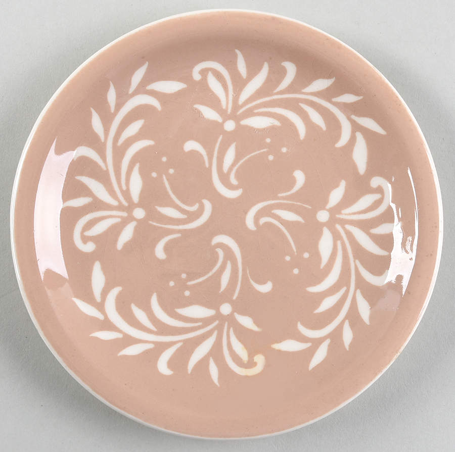 Rocaille Bread & Butter Plate by Harker-1