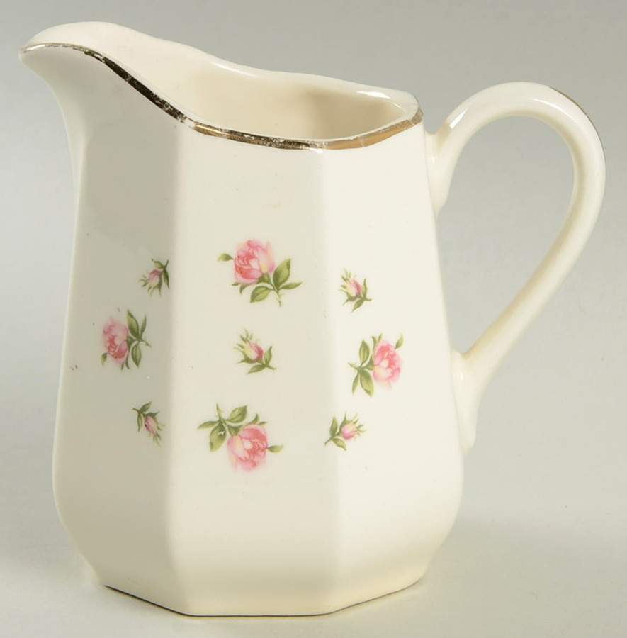 Rosebud Creamer by Harker-1