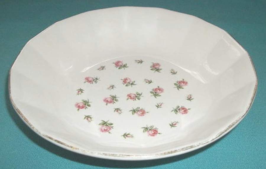 Rosebud Coupe Soup Bowl by Harker-1
