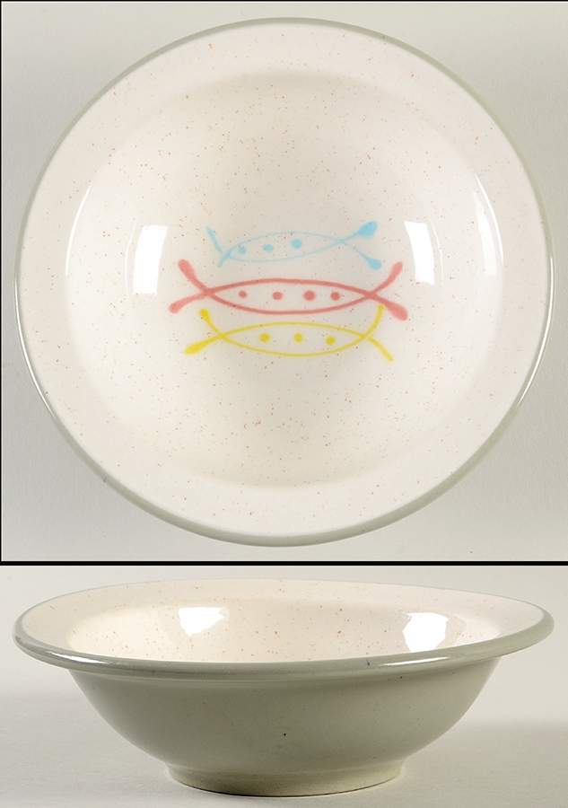 Seafare Rim Cereal Bowl by Harker-1
