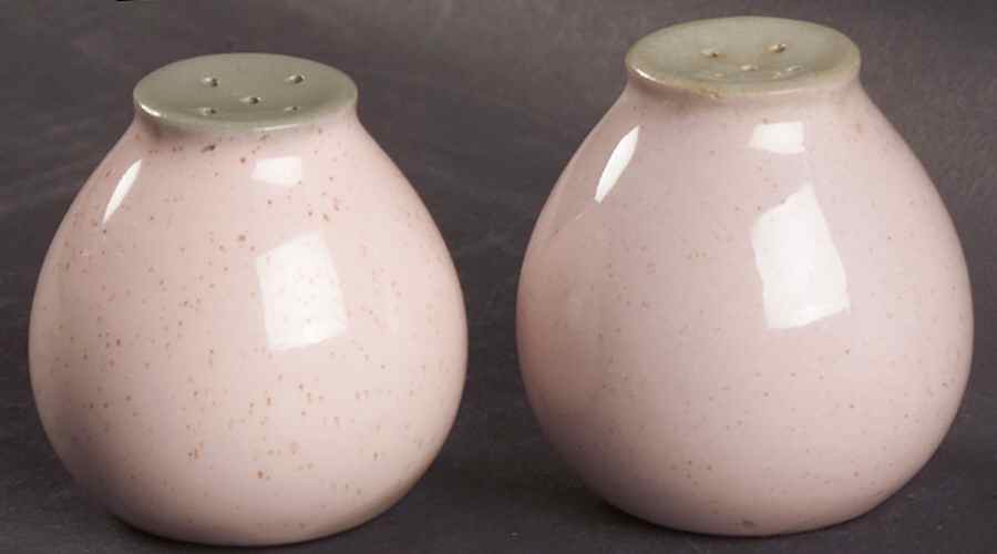Shell Pink Salt & Pepper Set by Harker-1