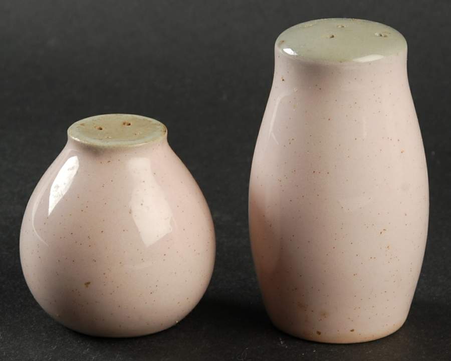 Shell Pink Salt & Pepper Set by Harker-1