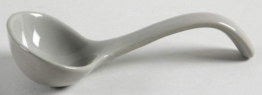 Shell Pink Gravy Ladle Solid Piece by Harker-1