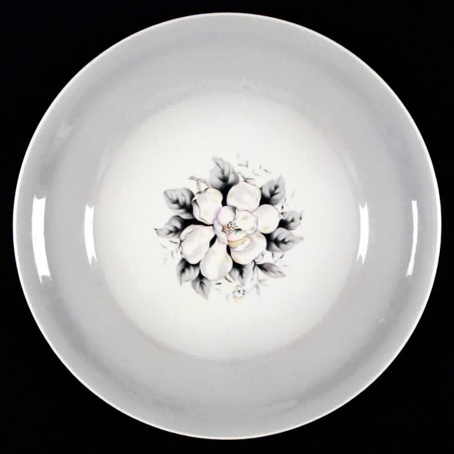 Springtime (Gray Rim) Dinner Plate by Harker-1