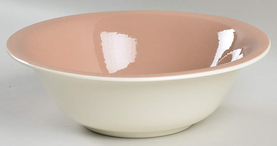 Springtime (Tan Background) 8" Round Vegetable Bowl by Harker-1