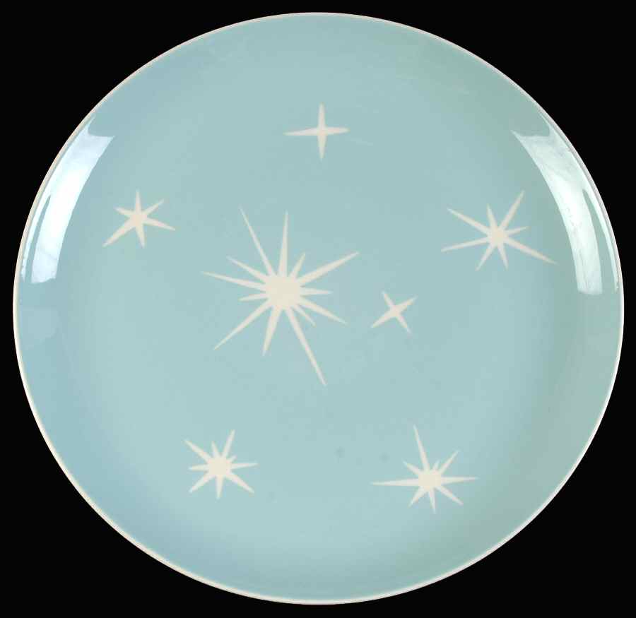 Star Lite Sky Blue Dinner Plate by Harker-1