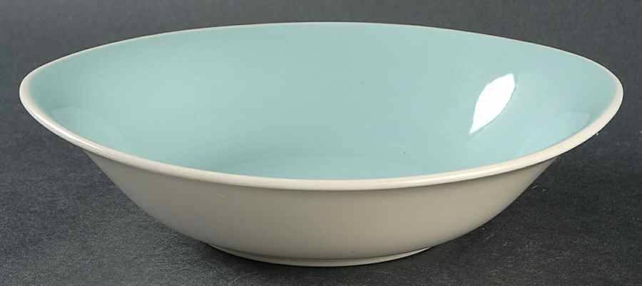 Star Lite Sky Blue Lugged Soup Bowl by Harker-1
