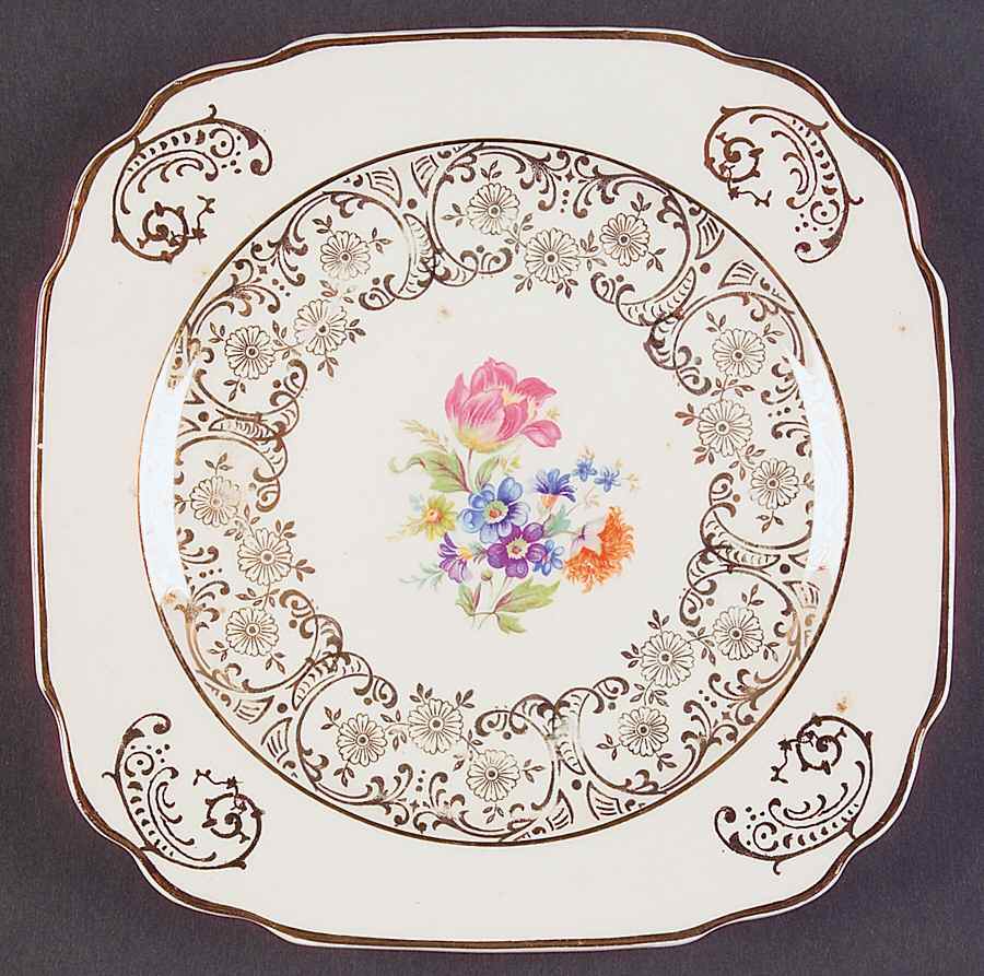 Tulip Bouquet Bread & Butter Plate by Harker-1